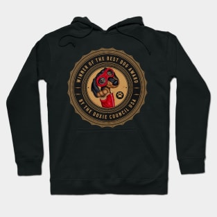 Funny Doxie Dachshund-Winner of Best Dog Award Hoodie